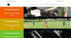 Desktop Screenshot of loreillemusclee.com